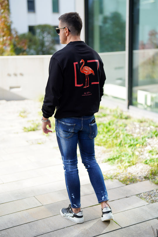 FLAMINGO - RECHTECK ROT Schwarz