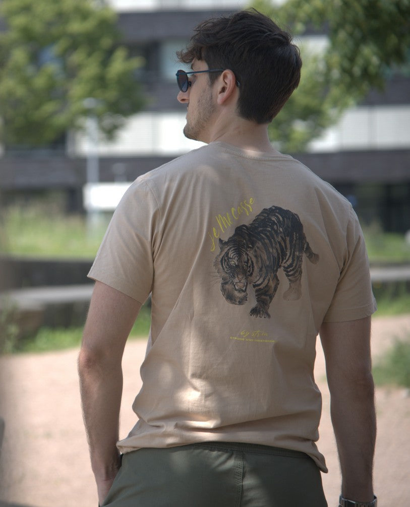 TIGER - JE ME CASSE TEE Sand