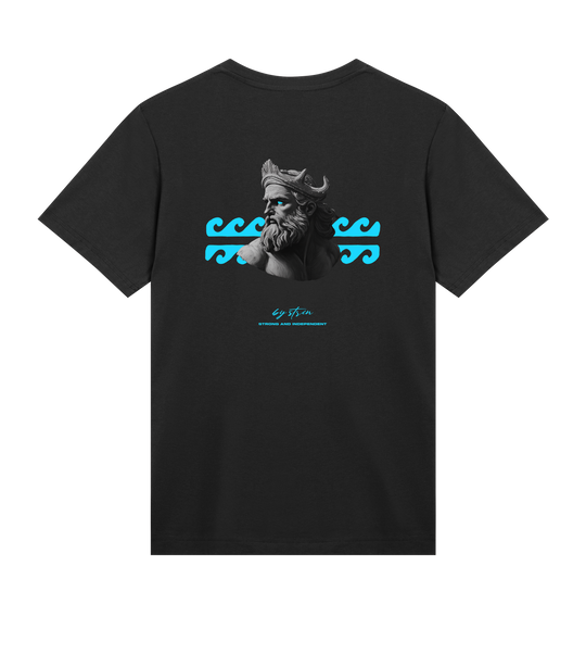 NEPTUN - GOTT DES MEERES T-SHIRT Schwarz