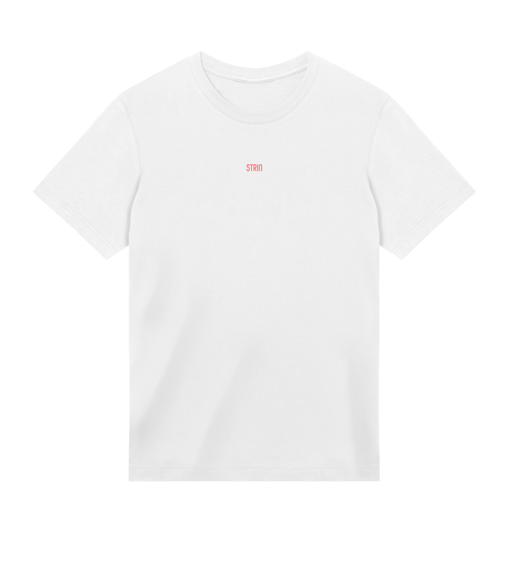 FLAMINGO - RECHTECKIGES ROTES T-SHIRT Off White