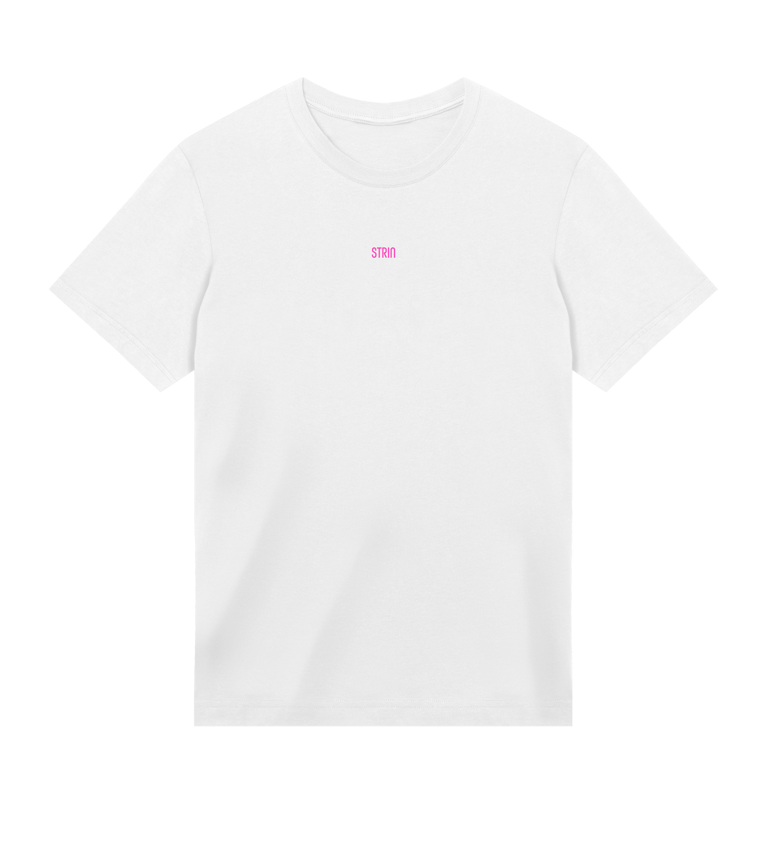 PINK CROCO - TRUST ME YOU CAN SWIM T-SHIRT Off-White